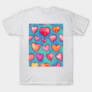 Hearts and Love T-Shirt